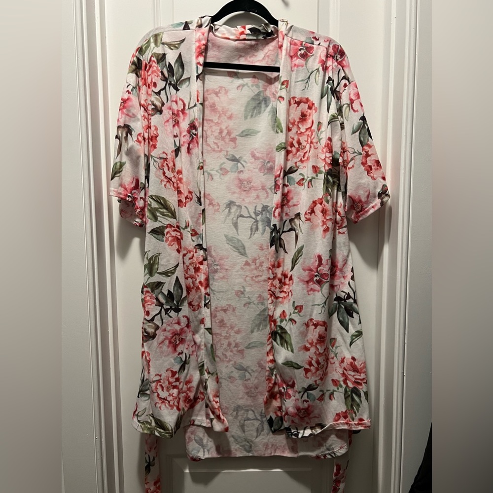 New Woman’s flower robe.